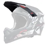 O'Neal Backflip Boom Helmet Replacement Visor/Peak Black/White