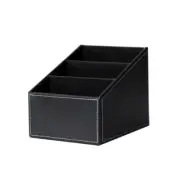 3 Cells Mobile Phone Remote Control Storage Box Makeup Organizer Organisers for