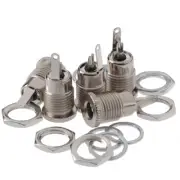 5Pcs DC099 5.5 *2.5mm DC Power Jack Socket Female Panel Mount ConnectorJCATAU