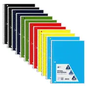 E-CLIPS USA Spiral Notebook, College Ruled Notebooks (12 Pack), 70 Sheets, Singl
