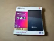 Portable Hard Drive 1TB Silicon Power Armor A80 Shockproof/Waterproof USB3.0 HDD