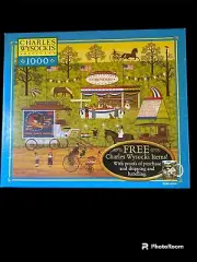 Milton Bradley Charles Wysocki Art Bang, Boom, Bam, and Pow Puzzle, 1000 Piece
