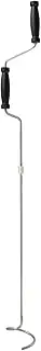 SQUEEZE master Compost Turner and Mixing Tool for Outdoor Compost Tumbler Bins, Stainless Steel Manual Rotating Aerator Soil Tiller