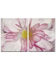 Ready2HangArt Painted Petals XXVII 2pc Wrapped Canvas Wall Art by Tristan Scott