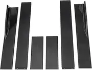 86.6“ Side Skirt Universal Compatible for BMW F10 5 Series 535i 528i 2011-2016 Extension Body Kit Apron Winglet Car Accessories(Matt Black)