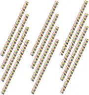 DIYEAH 12pcs Magnetic Whiteboard Border Removable Decorative Trim for Classroom Office and Blackboard Easy Installation Festival Accessories for Creative Decor