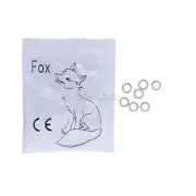 Dental Ortho non-Latex(silica gel) Braces Rubber Elastics Bands 4.5oz 1/4" 6.4mm