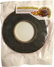 LavaLock® Self Stick BBQ Gasket Grey High Temp Smoker Gasket Charcoal Grill Seal - Factory Shorts (10 Ft X 1/8 X 1/2W Self Stick,Grey XTR Ultra 1000F)