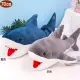 【TDL】鯊魚絨毛娃娃玩偶抱枕靠枕70公分 45-00257-4