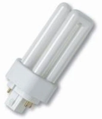 Osram DULUX T/E PLUS CFL LAMP 131mm 26W 1800lm 4-Pins GX24q-3 Base 3000K Warm