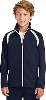 [SPORT-TEK] Youth Tricot Track Jacket F20