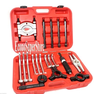 Professinal 10 Ton Hydraulic Gear Jaw Pulling Bearing Separator Puller Set Kit