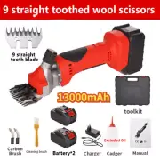 Sheep Goat Cordless Shearing Machine 220V 550W Wool Shear Cutter Scissor Clipper