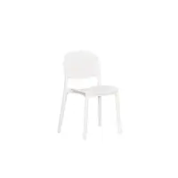 在飛比找蝦皮商城優惠-【H&D東稻家居】白色餐椅(TJS1-07075)
