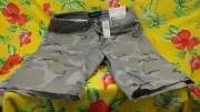 AMERICAN EAGLE OUTFITTERS NEXT LEVEL FLEX SLIM KHAKI SHORTS, SIZE 29 CAMOUFLAGE