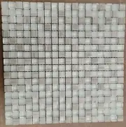 Emser Tile Lucente Certosa 5/8 Marble and Glass Mosaic Tile - 9.75sqft per box