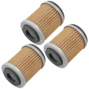 3 Pack Oil Filter for Yamaha Big Bear 400 4WD Irs YFM400 Irs Exploring YFM400 07