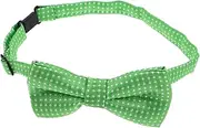 [ROMANSENTIAL] St. Patrick's Day Bow Tie Ties Adjustable Adjustable Neck Bowtie Irish Party Clothing Accessory For Women And Men