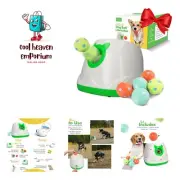 Automatic Dog Ball Launcher Dog Fetch Machine for Small to Medium Sized Dogs,...