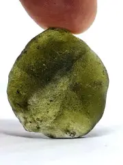 Moldavite Crystal Meteorite Tektite Vibrational Gemstone 8.8gm 44.14Ct