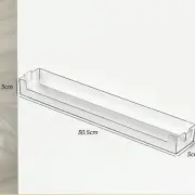 Clear Floating Shelves Acrylic Wall Ledge Shelf Wall Decoration for outgoing