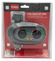 TORO 2 Dial Solar Tap Timer Suitable For Misting & Micro Spray Applications