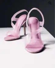 Tony Bianco Kaya Musk Vinylite/Musk Nappa 11cm Heels