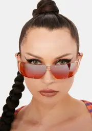 [Giant Vintage] Cola Orange Sunglasses