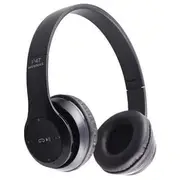Noise Cancelation Rechargeable Bluetooth Headphone Black - One Size