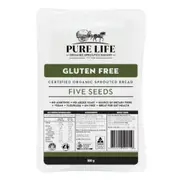 Organic Pure Life Sprouted Bread 5 Seed 1.1kg – Fresh, healthy organic delivery | Doorstep Organics