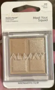 ALMAY 220 Less Is More Shadow Squad Eyeshadow Quad .12 Oz NEW SEALED