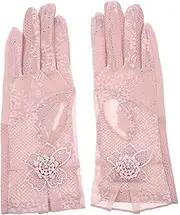 [HONMEET] Elegant Gloves for Women Thin Breathable Sunscreen Gloves for Summer Spring Use Sheer Comfortable Fit Stylish Design