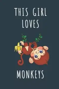 在飛比找博客來優惠-This Girl Loves Monkeys: Cute 