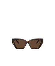 Geometric sunglasses 55 Green
