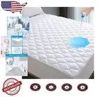 Ultra-Soft Waterproof Mattress Protector for King Size Beds - Deep Pocket Design