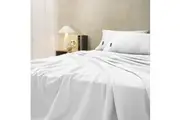 Sheraton Luxury Maison Single Bed Fitted Sheet Set 1000TC Cotton Rich White