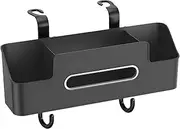 Headrest Cup Holder - Multifunctional Backseat Cup Holder,Storage Rack Tissue Holder with Hook, Automotive Headrest Storage Box