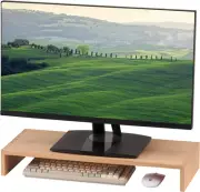 KIRIGEN Monitor Stand Wooden -Desk Stand Wood for Computer / Laptop/ TV Print...
