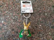 LEGO Loki Minifigure Keychain 3" Marvel Avengers Brand New