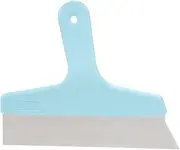 HOMSFOU Paint Edger Tool Wall Painting Helper Stainless Steel Edging Tool Comfort Grip for Wallpaper Cutting House Painting Accessory