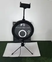 Brilant Ideas 8”Ring Light USB Powered Gooseneck Mount Inline Remote New