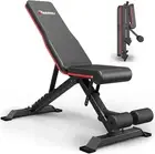 PASYOU Workout Bench Adjustable Weight Bench Press (9X4X3 Positions) | Streng...