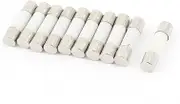 uxcell 10 Pcs 250V 20A Fast Acting Ceramic Fuses Tubes 5mm x 20mm