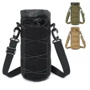 Tactical Cup Holder with Strap Crossbody Water Bottle Holder Kettle Carrier Bag