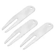 3pcsGreen Repair Tool Golfs Greens Fork Golfs Divot Tool Wine Opener
