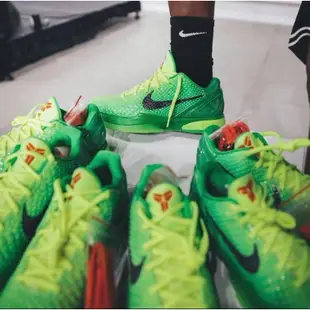 S.G 限量 Nike Kobe 6 Protro Grinch CW2190-300 青蜂俠 青竹絲 綠蛇 籃球鞋