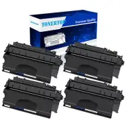 4PK CF280X Toner Compatible for HP LaserJet Pro 400 M401dn M401dne M401n M425dw