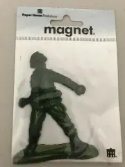 Army Man Magnet Fridge, Decor, Paper House Productions Made in USA