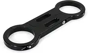 Motorcycle Front Compatible Withk Brace CNC Bracket Aftermarket Compatible with Harley 39mm Narrow Glide Sportster XL Super Glide Dyna FXD and FXR(B)