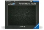 Krypt Black 736 Piece Jigsaw Puzzle Ravensburger New